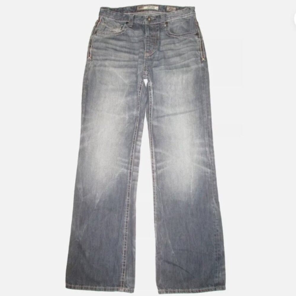 BKE Tyler Relaxed Straight Jeans Men's Tag Size 31 x 33.5